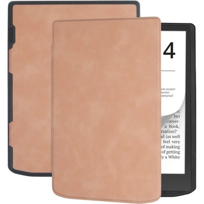 Protemio 75341 SOFT Zaklápacie puzdro Pocketbook InkPad 4 743G / InkPad Color 3 743K3 / InkPad Color 2 743 ružové