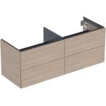 Geberit ONE - Шкафче за умивалник, 133x50x47 см, 4 чекмеджета, дъб 505.266. 00.5 (505.266.00.5)