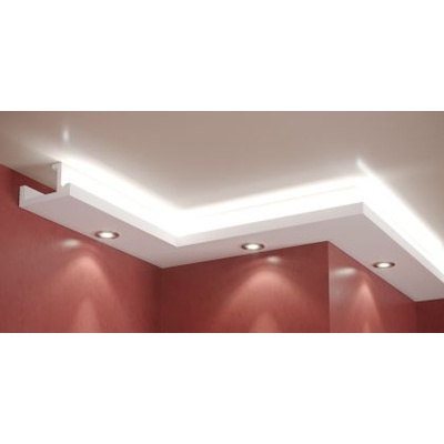Ld-25 Декоративен профил за скрито led осветление ► 2метра (ld 25)