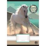 OPTISCHOOL Тетрадка, сшита, формат А5, с линии, 32 листа, 4-8 клас, OPTISCHOOL, „21-32, „Horse 27I2132-011 (27I2132-011)