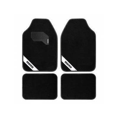 Постелка за Кола Momo MOMLCM012BW Универсален Черен Бял