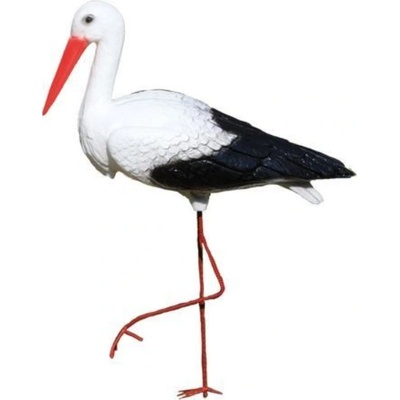 Bocian záhradná dekorácia 80cm