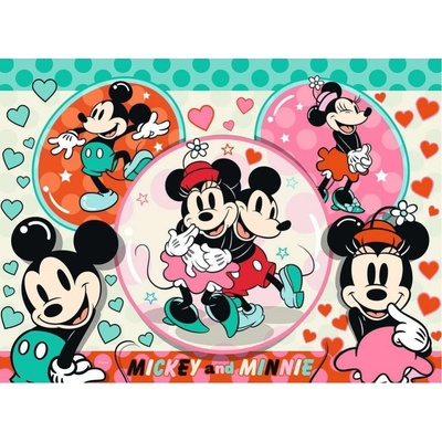 Ravensburger Disney: Zamilovaný pár Mickey a Minnie 150 dílků