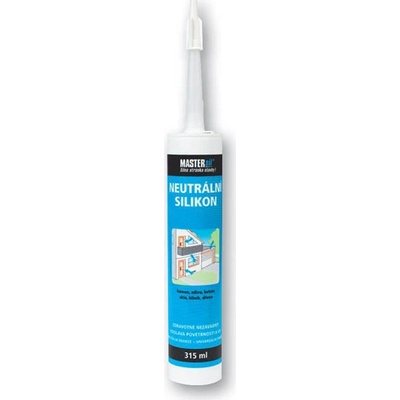 Mastersil Neutrálny silikón 315 ml transparentná