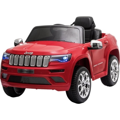 Mamido elektrické autíčko Jeep Grand Cherokee lakované červená