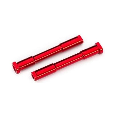 Traxxas алуминиеви стълбове за управление червено анодизирани