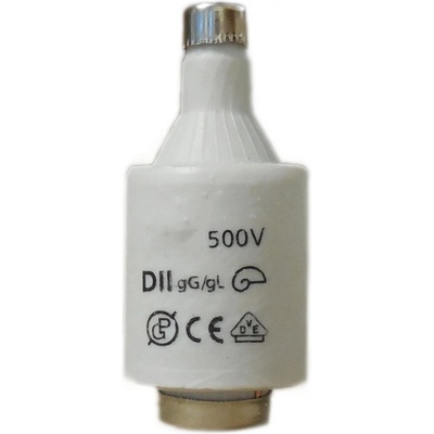 120 G Pojistková vložka E27 DII gL-gG 500V 20A zpožděná