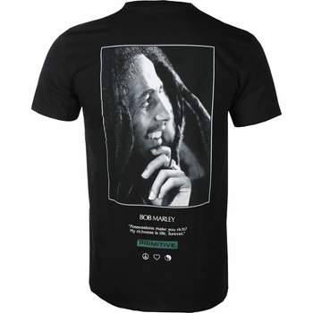 PRIMITIVE мъжка тениска PRIMITIVE х BOB MARLEY - Life Forever - черен - papfa2278-blk