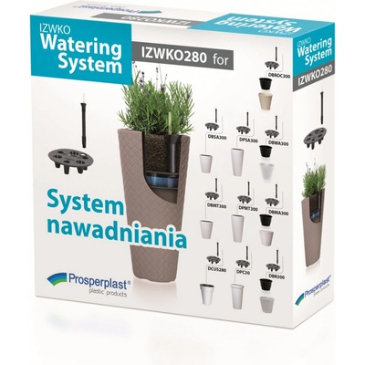 Prosperplast Samozavlažovací set IZWKO280 21,2x21,2x5 cm