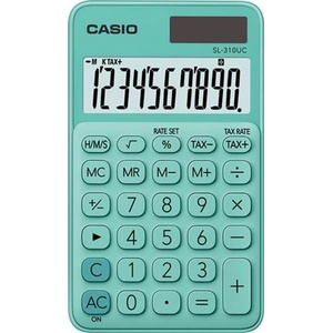 Casio SL-310UC Green (GCSL310GN) Калкулатори