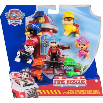 Spin Master Paw Patrol Fire Rescue 7 Pack (6072961)