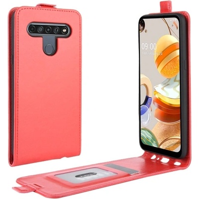 Púzdro VSETKONAMOBIL 22572 Vyklápacie puzdro LG K61 červené