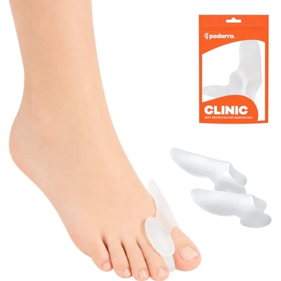 Hallux valgus Silikónový korektor a kladivkové prsty