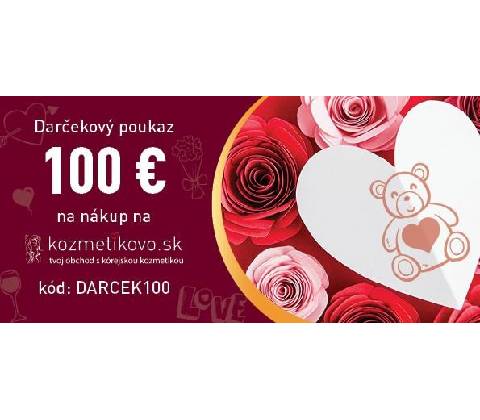 Darčekový poukaz v hodnote 100€
