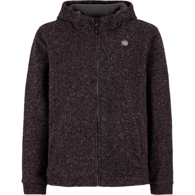 E9 Мъжко вълнено яке E9 Mimmo Zip-up hoodie - Bordeaux / Cream - размер S (005-6750-0212)