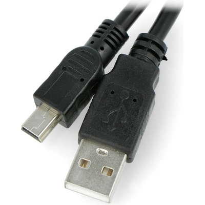 Lanberg CA-USBK-10CC-0003-BK mini USB, 0,3m, černý