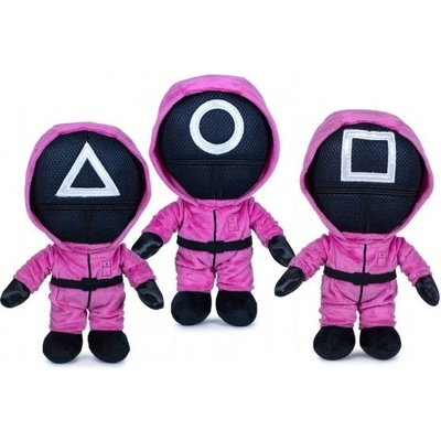 BEAR-IMPEX Игра на калмари: плюшена фигурка - 28 см, различни (lb335624)