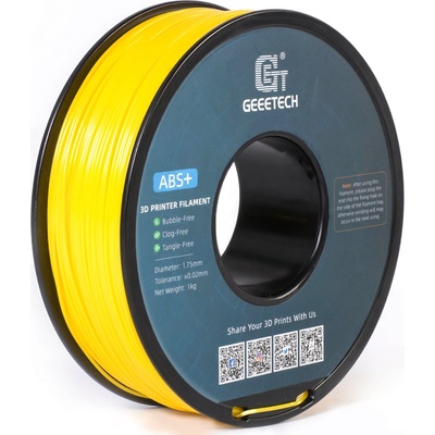 GEEETECH ABS+ Yellow - 1, 75 mm / 1000 g (700-001-1546)