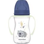 Canpol babies EasyStart Sleepy Koala 240 ml бебешко шише 3 m+ Blue