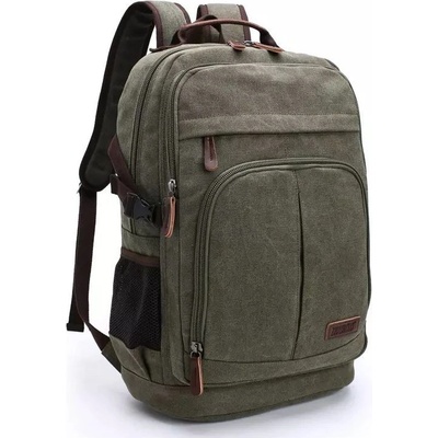 Canvasio Colombo canvas retro zelená 26 l