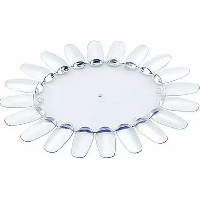 Starnails Vzorník na UV gel/gel lak/ lak, CLEAR - tvar kulatý, sluníčko malé, 10ks