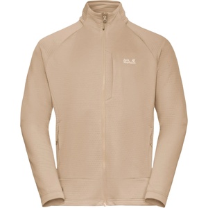 Jack Wolfskin Мъжко поларено яке Jack Wolfskin Anytrail Fullzip Fleece jacket - Oat (005-7006-0213)