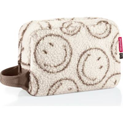 Reisenthel Cosmetic pouch M smiley teddy chocolate