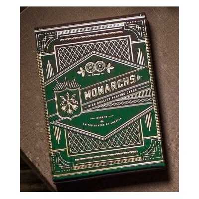 Theory 11 Playing Cards Monarch Green