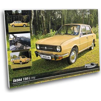 Obraz č. 35 - ŠKODA 120 L (1976) 100 x 70 cm