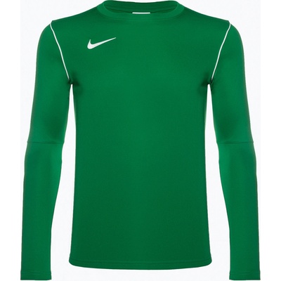 Pánské fotbalové tričko longsleeve Nike Dri-FIT Park 20 Crew pine green/white