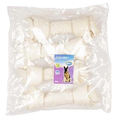 DUVO + CLEAN BONES! Viazané byvolie kosti biele 27cm 4ks
