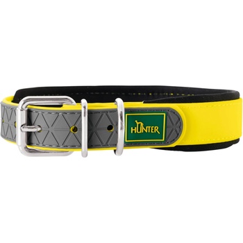HUNTER Нашийник за куче Hunter Collar Convenience Comfort Dog collar - Neongelb - размер Halsumfang 47-55 cm (057-0108-0116)
