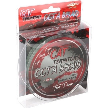 Mikado šnúra Territory Octa Braid Green 150m 0,60mm 61,8kg