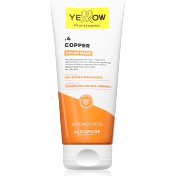 Yellow Professional Color Mask Възстановяваща цветна маска цвят . 4 Copper 200ml