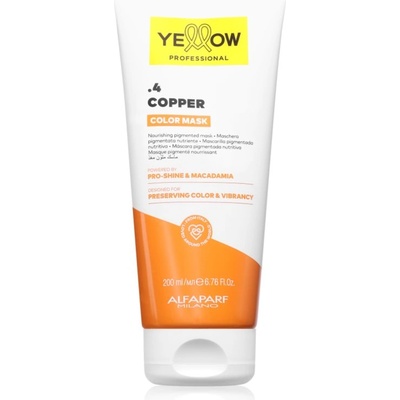 Yellow Color Mask Възстановяваща цветна маска цвят . 4 Copper 200ml