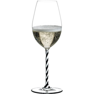 Riedel Чаша Champagne Wine Glass Black and White Twisted Fatto a Mano Riedel (RD490028BWT)