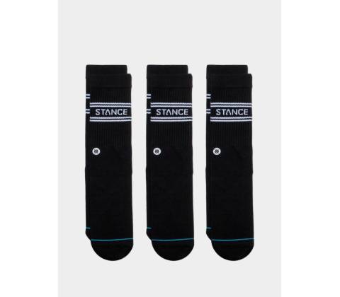 Stance Basic 3 Pack Crew black