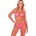 Еротичен комплект бельо, отворен сутиен и прозрачност - Passion Intimari Pink S/M (D-244593)