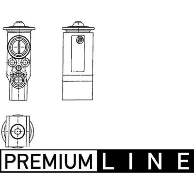 Expanzní ventil, klimatizace MAHLE AVE 90 000P AVE 90 000P