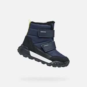 Geox Тъмносиня детска зимна обувка Geox Trekkyup Geox | Sin | Момчешки | 24