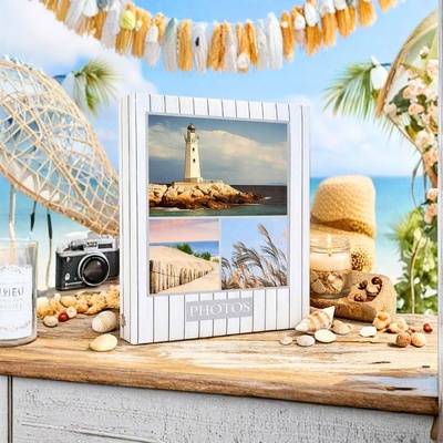 GEDEON Fotoalbum - 23x28, samolepící, 30 listů - BEACH Barva: Bílá