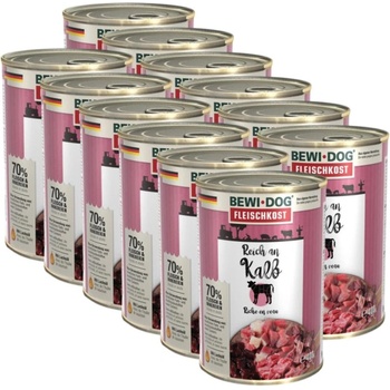 Bewi Dog консерви - Телешко, 12 x 400г