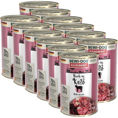 Bewi Dog консерви - Телешко, 12 x 400г