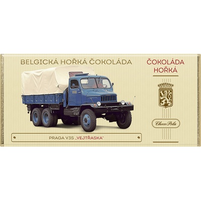 Choco Pola PRAGA V3S Vejtřaska hořká 100 g
