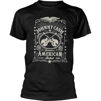 Johnny Cash American Rebel 1 Black XL Риза (JCTS02XL)