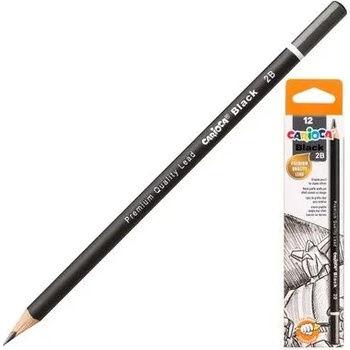 Image 1 of CARIOCA - Черен молив 2В - 12 бр (42931/12)