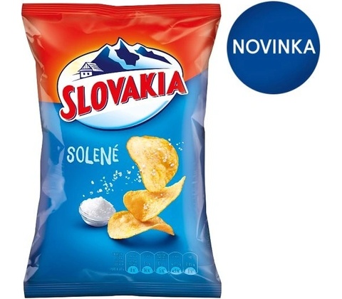 Slovakia Chips Solené 60 g