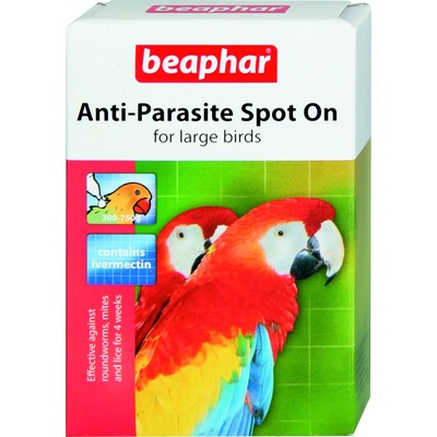 Beaphar Beaphar- Anti-Parazite Spot On противопаразитни капки за едри птици, 2 бр