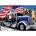 Norimpex - Puzzle Diamant painting: American car with flag 30x40cm - 1 - 39 piese
