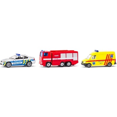 Siku SIKU Blister Policie hasiči ambulance česká verze AS_SI-181906100 1:50